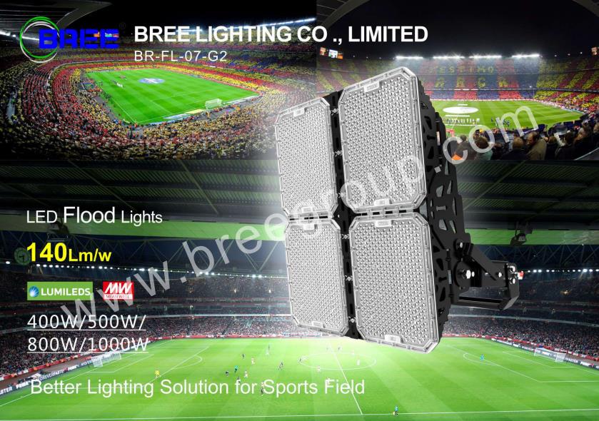 BREE 1000w led sports light-Generation 2